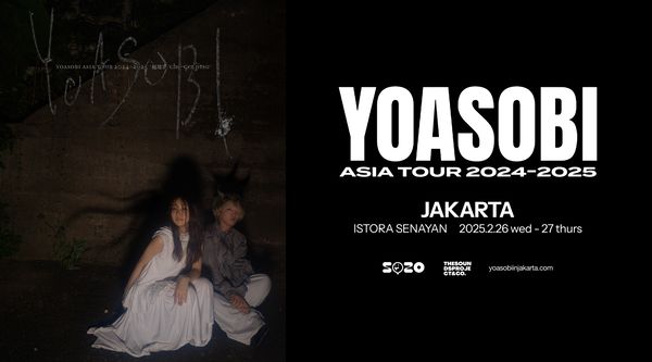 Tiket konser Yoasobi 2025 di Jakarta udah mulai dijual nih!