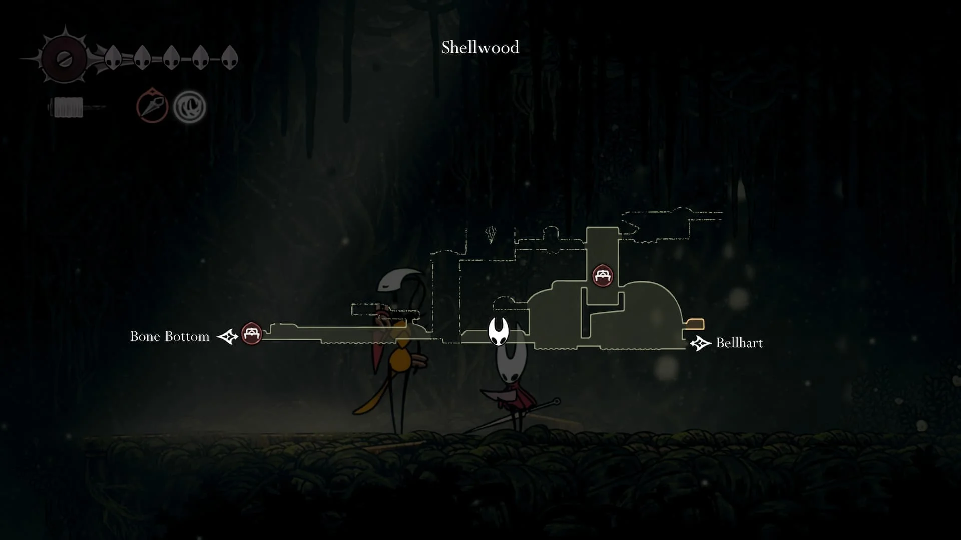 Wie man Cling Grip (Wand-Sprung) in Hollow Knight: Silksong erhält