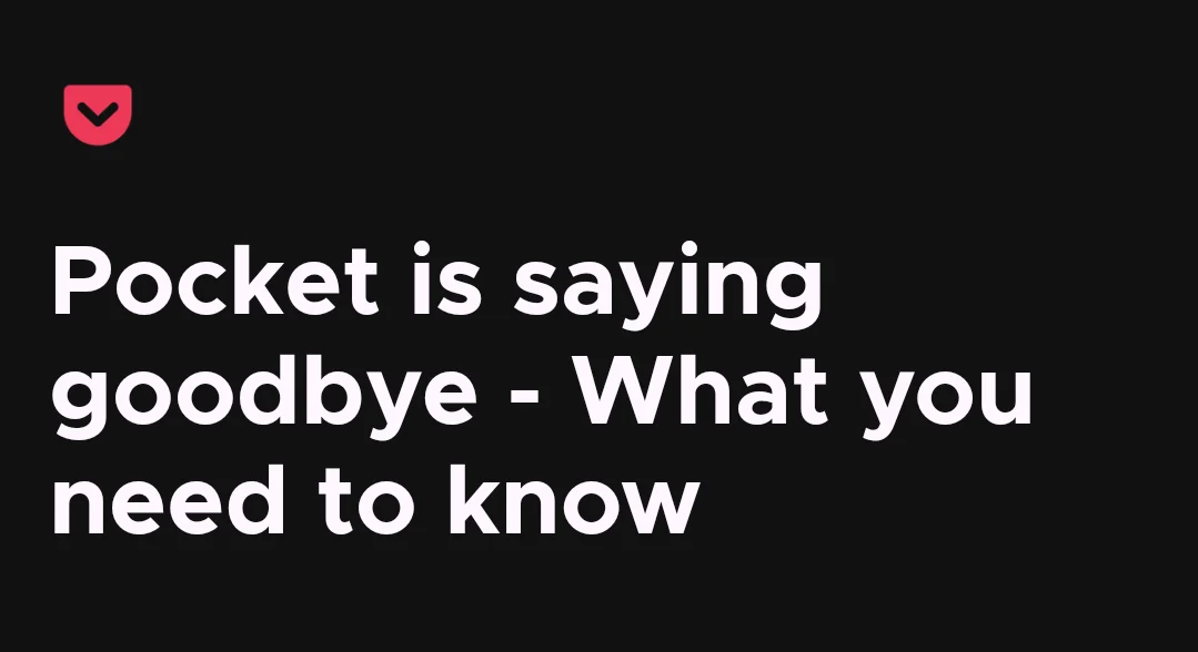 Mozilla schließt Pocket-Dienst