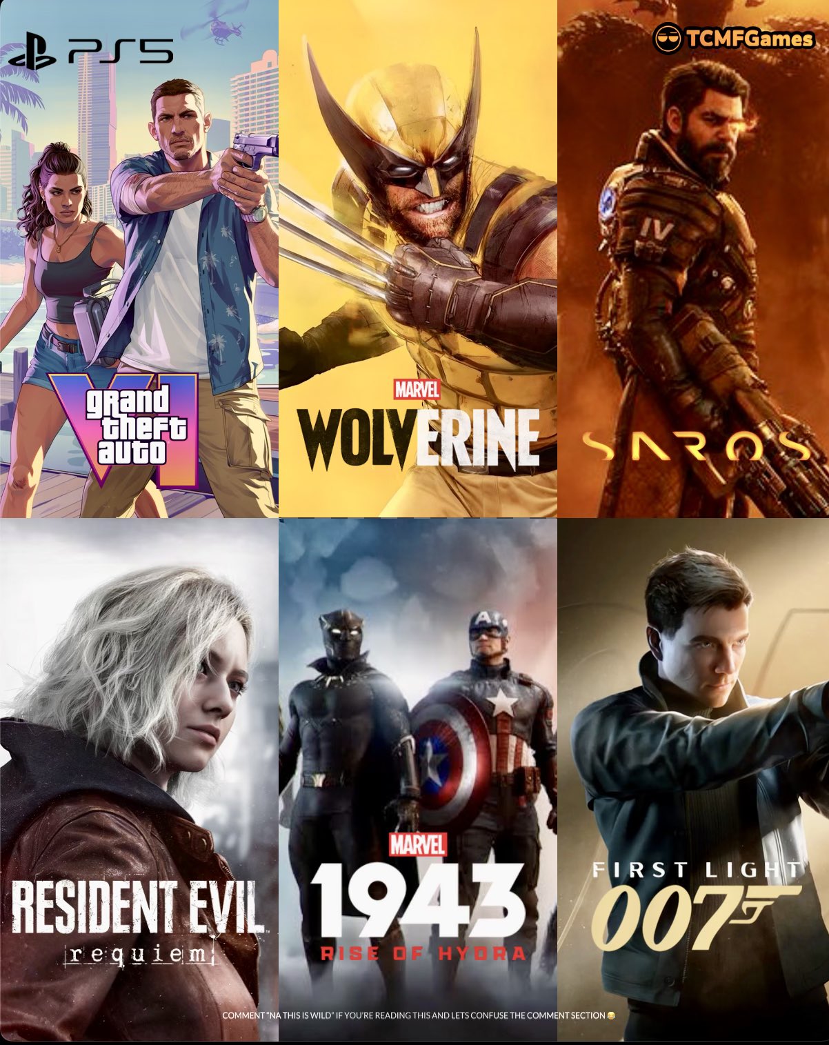 Most Anticipated Games List Releasing Throughout 2026