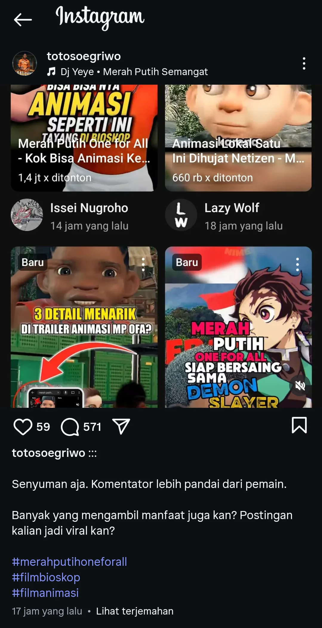 When a Nationalistic Film Ends Up as a Meme: The Controversy of Merah Putih One For All