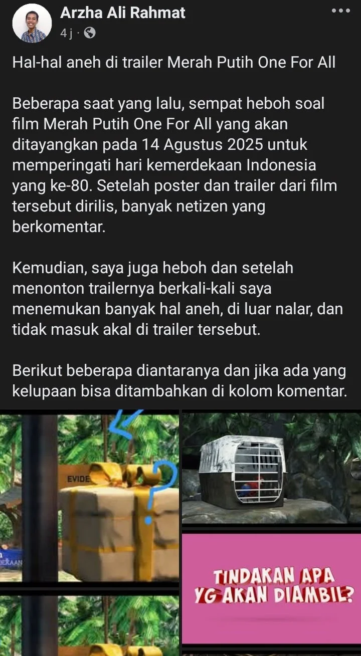 When a Nationalistic Film Ends Up as a Meme: The Controversy of Merah Putih One For All