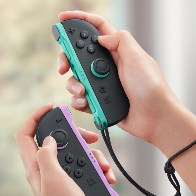 Joy-Con 2 (L) Light Purple / (R) Light Green