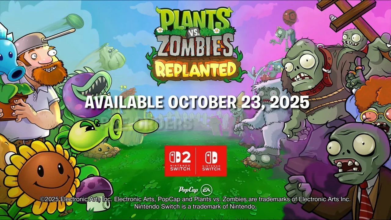 Plants vs. Zombies Replanted Announced for Nintendo Switch, Release October 2025