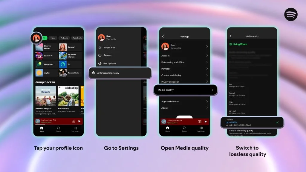 Officially Released Spotify Lossless: How to Activate & Enjoy FLAC Quality Music