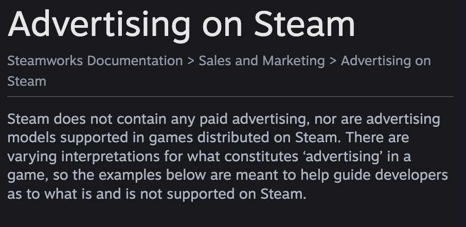 Valve Now Bans Steam Games That Force Players to Watch Ads