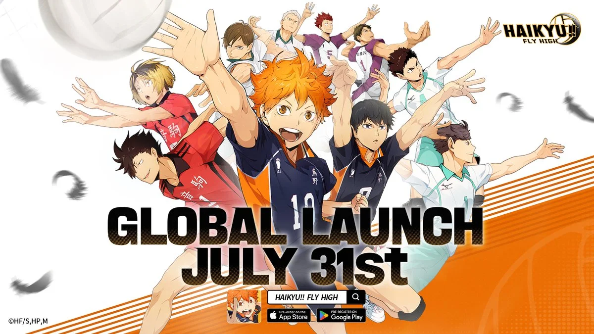 Game Mobile Haikyu!! Fly High Sortie Fin Juillet