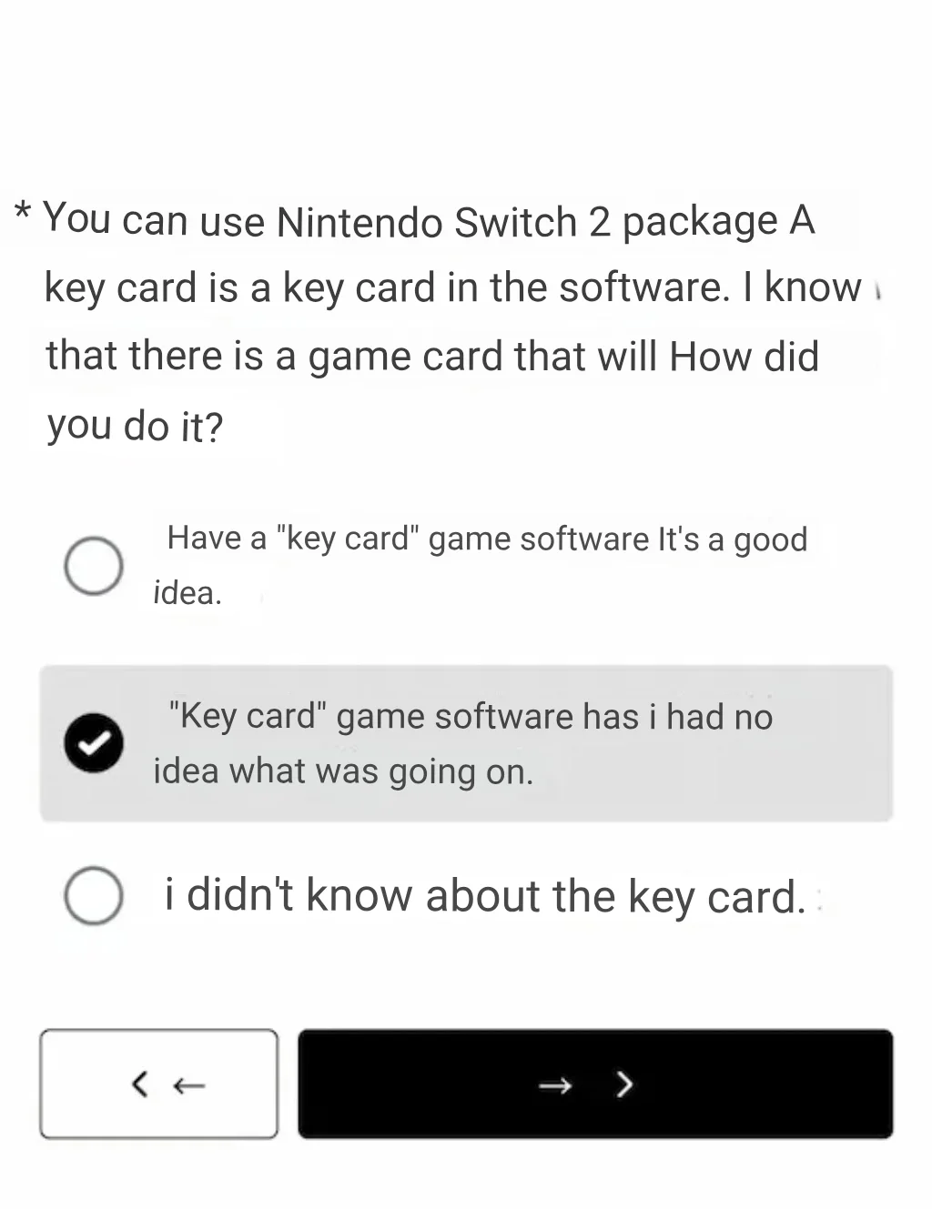 Nintendo enquête les joueurs japonais sur le système Game Key Card sur Switch 2