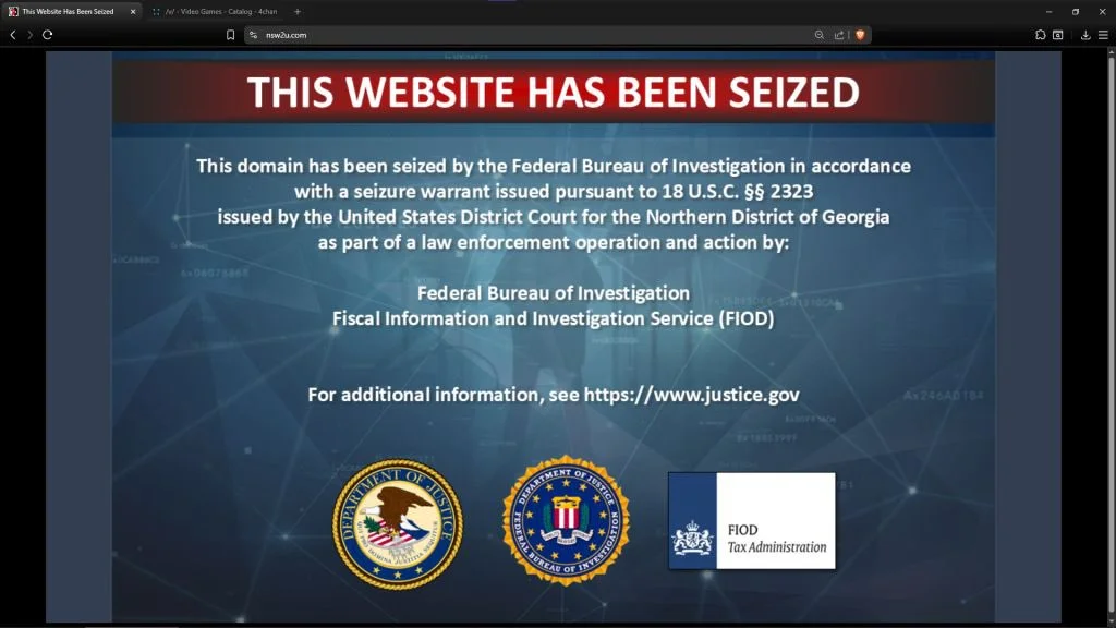 FBI、最大のNintendo Switch海賊版サイトNSw2uを閉鎖