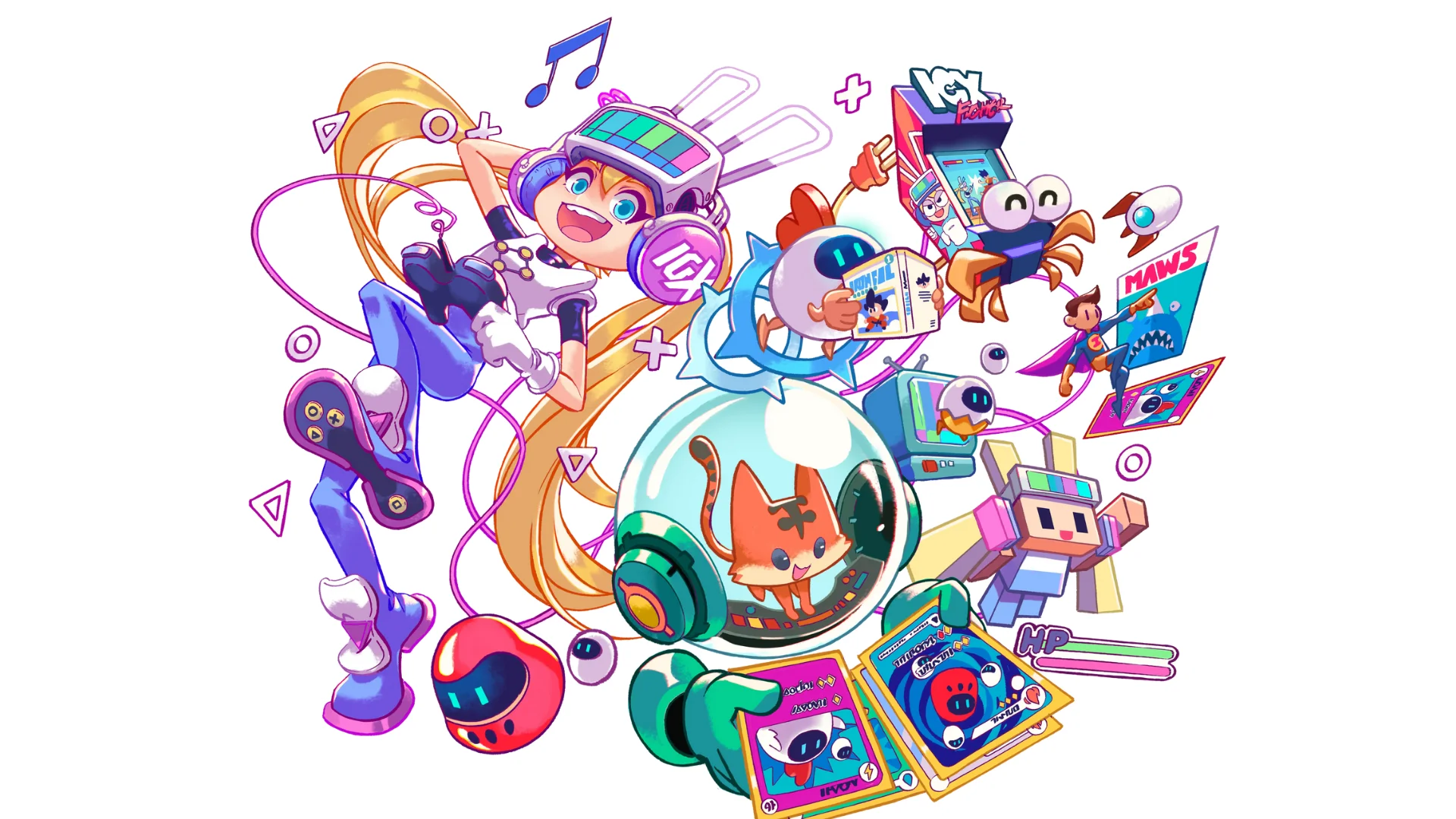 Ella Freya Attends Indonesia Game Expo 2025