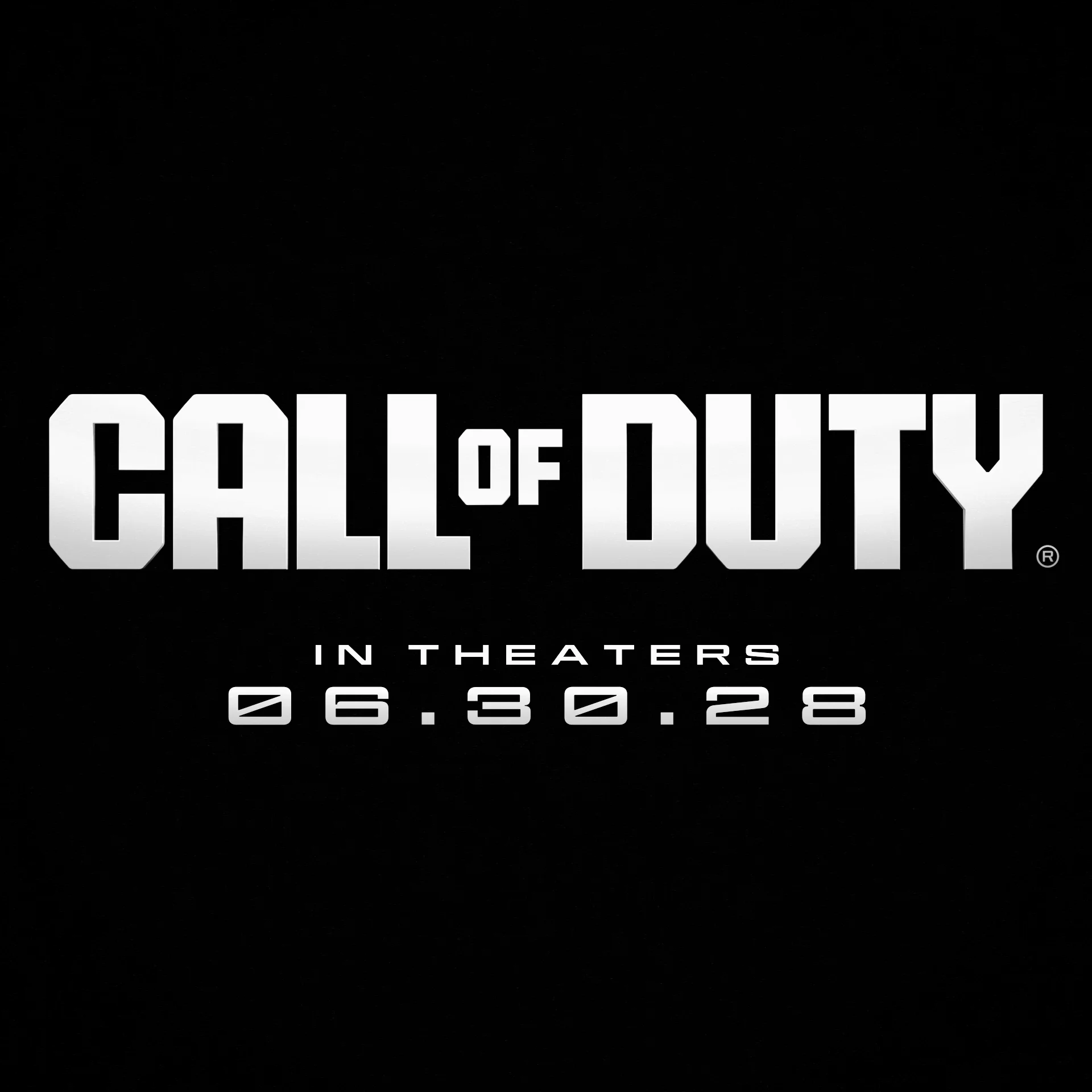 The live-action "Call of Duty" film is scheduled to be released on June 30, 2028