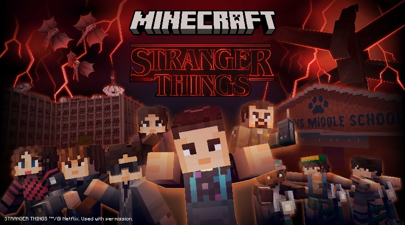 Minecraft merilis DLC Stranger Things