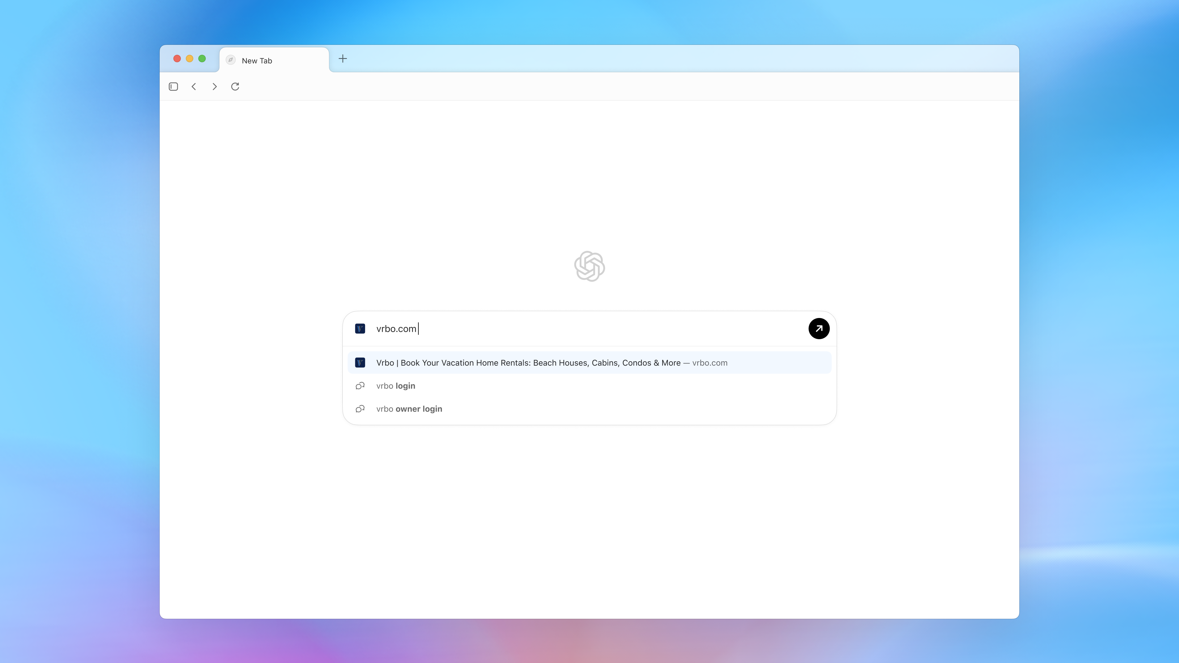 Halaman tab baru adalah titik awal kamu di Atlas. Tanyakan sesuatu atau masukkan URL untuk mendapatkan hasil yang lebih cepat dan berguna dalam satu tempat. Untuk menjelajahi jenis hasil yang lebih spesifik selain chat, pilih tab untuk tautan pencarian, gambar, video, dan berita (jika tersedia).