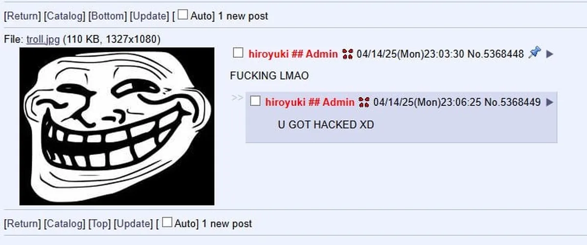 Berühmtes Imageboard 4chan down nach großem Hack