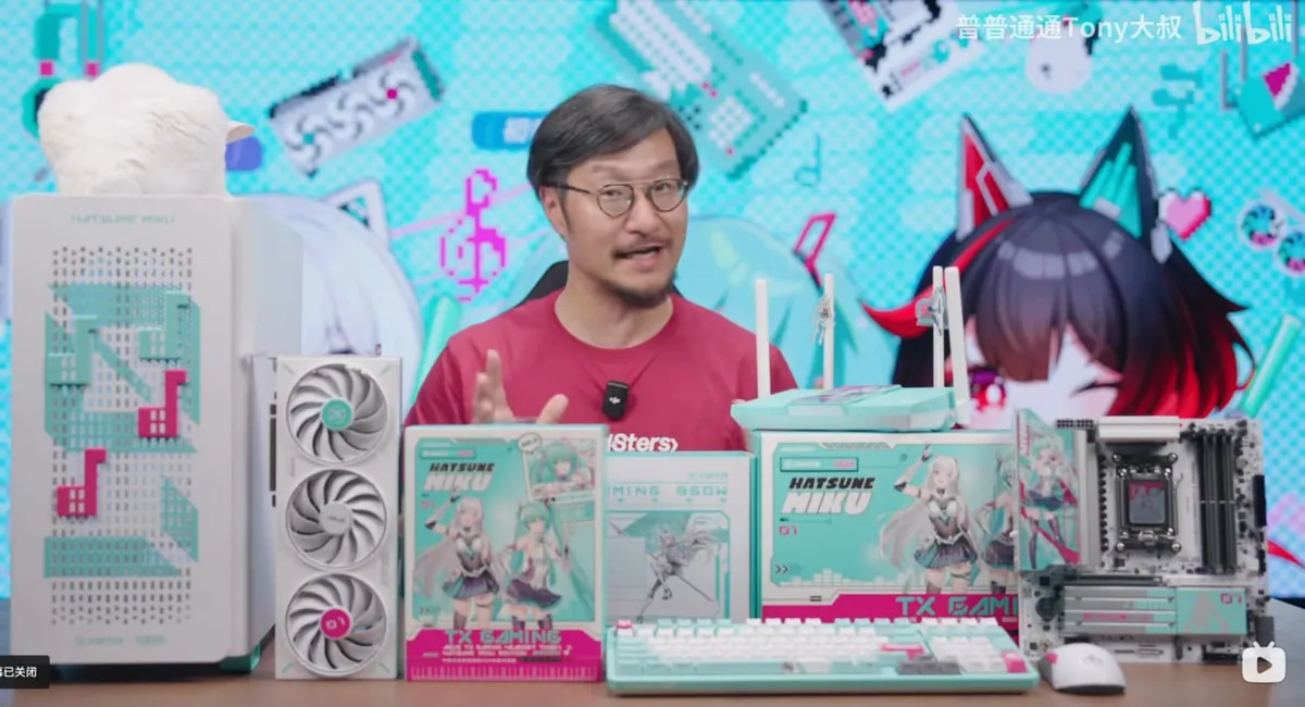 ASUS TUF Gaming x Hatsune Miku의 흥미로운 콜라보레이션 발표