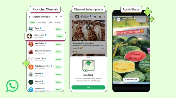WhatsApp Now Displays Ads to Its Users