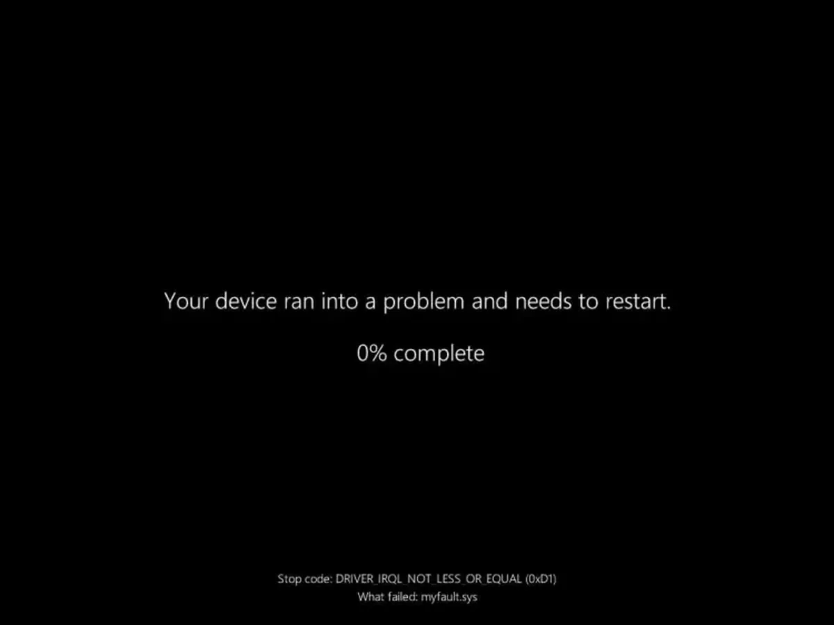 From Blue to Black: Microsoft Redesigns BSOD for the Modern Windows Era