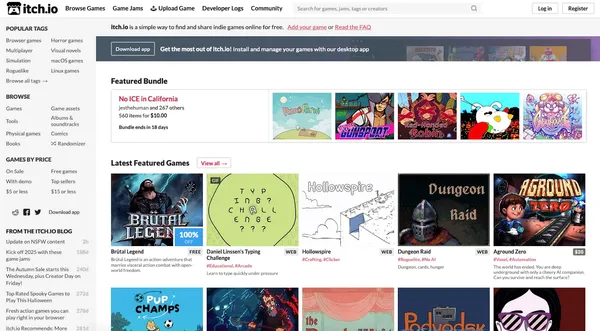 Itch.io Removes Adult Content Index from Its Platform