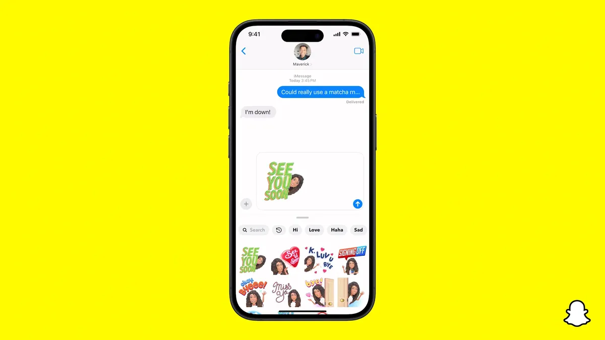 Snapchat 스티커: iMessage, Snapchat 키보드 및 Customoji에서 사용하는 방법