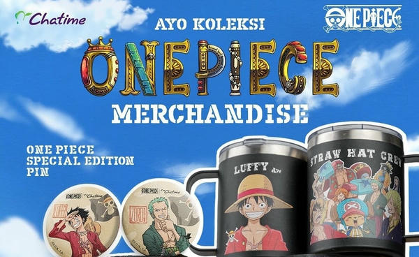 Koleksi Mug Edisi Spesial Chatime x One Piece Sebelum Stok Habis!