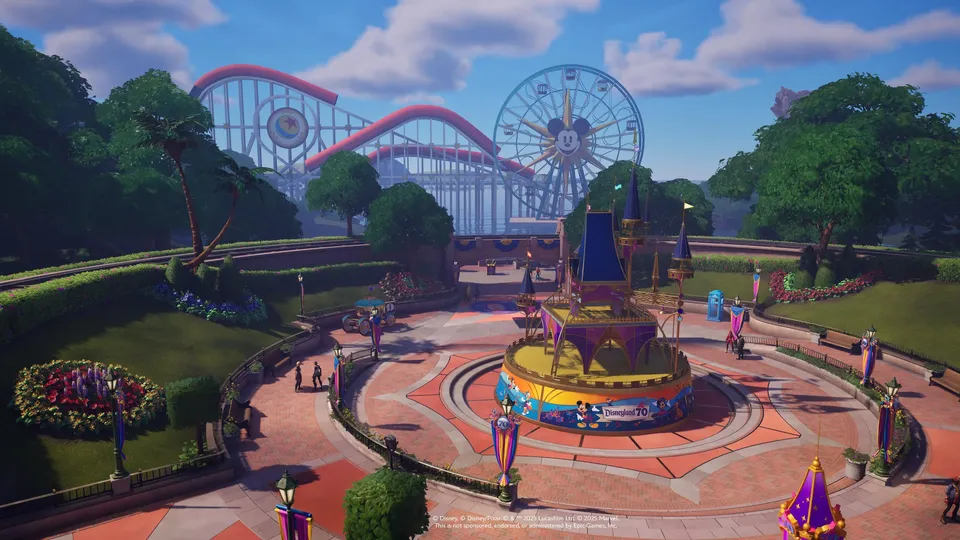 "Disneyland Game Rush" Island Arrives in Fortnite to Celebrate 70 Years of Disneyland