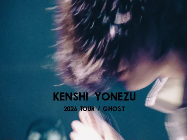 Kenshi Yonezu will hold a tour "Kenshi Yonezu 2026 TOUR / GHOST"