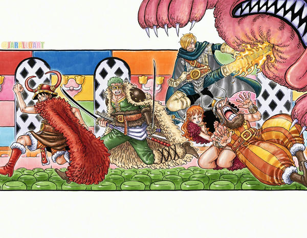 Spoiler Lengkap One Piece Chapter 1129: ROAD MENYUKAI TUBUH NAMI