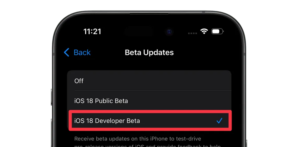 iOS 18.2 デベロッパーベータのインストール方法は？