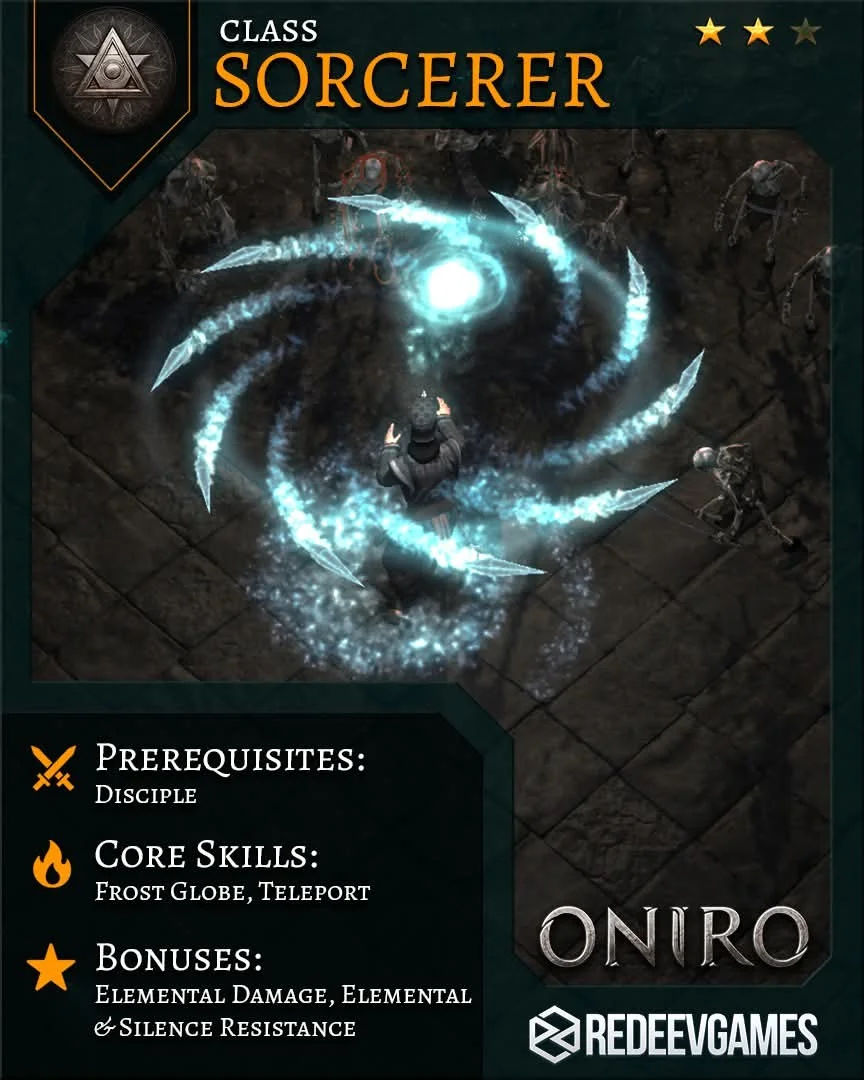 Redeev Games 發行 Oniro ARPG,現在在 iOS 和 Android 上可用