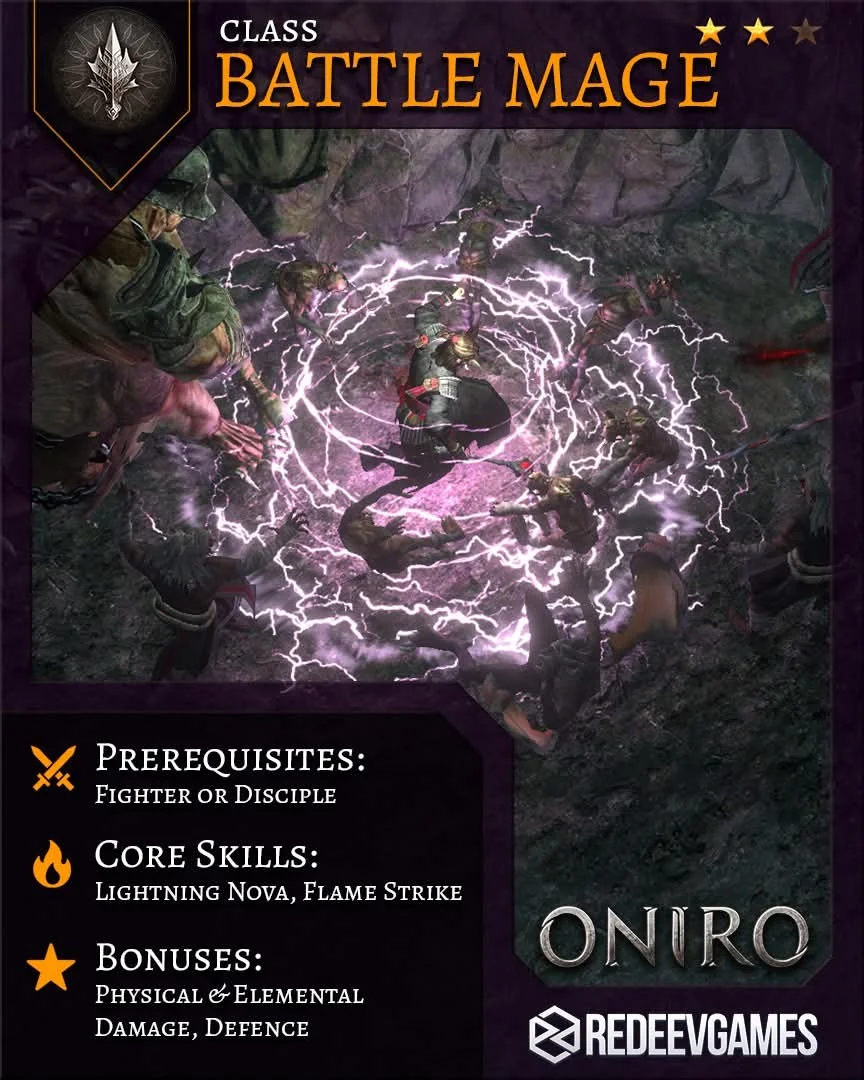 Redeev Games 發行 Oniro ARPG,現在在 iOS 和 Android 上可用