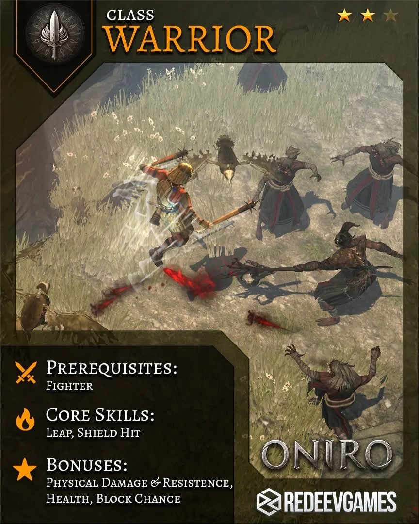 Redeev Games 發行 Oniro ARPG,現在在 iOS 和 Android 上可用