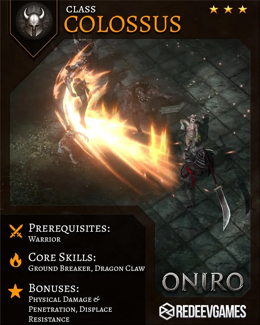 Redeev Games 發行 Oniro ARPG,現在在 iOS 和 Android 上可用