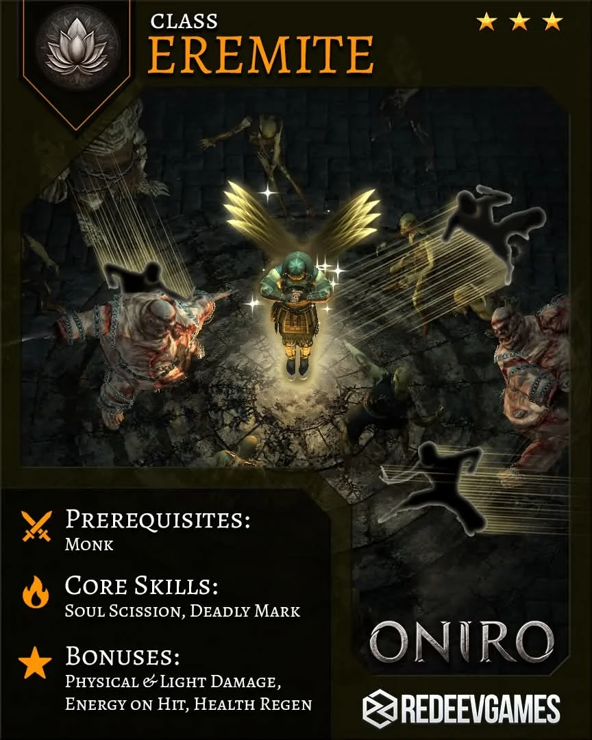 Redeev Games 發行 Oniro ARPG,現在在 iOS 和 Android 上可用